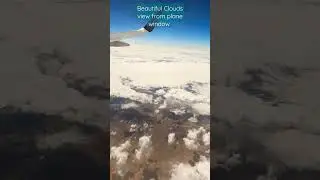 beautiful cloud video from plane window, #tahirgulvlogs #tahirgul #planewindow #viewfromplanewindow