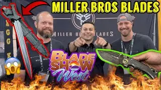 INSANE Miller Bros Blades Swords & Custom Knives Exclusive Collection at Blade Show West 2024!