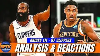 Knicks vs Clippers Post Game Recap: Julius & RJ Ruin Hardens Clippers Debut