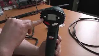 Фен строительный Bosch GHG 660 LCD. Обзор.
