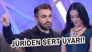 Niran Yalaz Sinirlerine Hakim Olamayınca Jüri Uyardı!