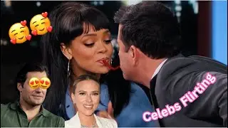 Celebrities FLIRTING With Each Other!🥰😱