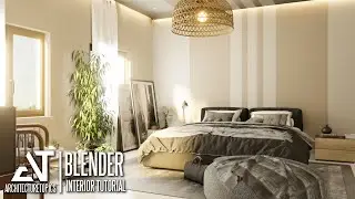 Create a Modern Bedroom in Blender | Part 1 | Blender 2.8