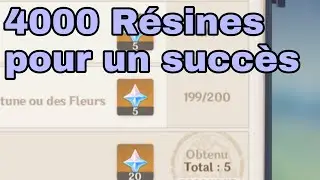 J'ai dépensé 4000 résines pour 5 primogemmes Genshin Impact FR