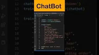 Make ChatBot Using Python?? 