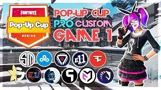 Pop-Up Cup 🥊 Test Custom Solo 🥊 Game 1 (Fortnite)