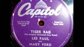 Tiger Rag by Les Paul on 1952 Capitol 78.