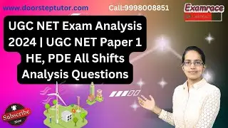 UGC NET Exam Analysis 2024 | UGC NET Paper 1 HE, PDE All Shifts Analysis Questions Dr Manishika #ugc
