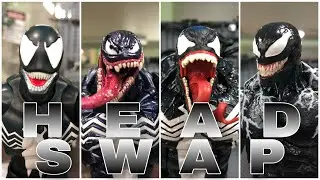 HEAD SWAP: Venom Heads from Mafex, Marvel Legends and Revoltech Amazing Yamaguchi 1/12 Scale