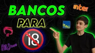 BANCO DIGITAL para MENORES! (menor de 18 anos)| TOP 3 de conta digital para menores de 18