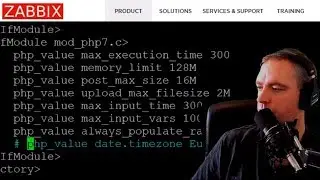 Configure PHP values for Zabbix 4.2 frontend