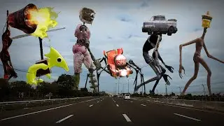 O.M.G.Yellow Rainbow Friends /Broken Chica Ruin /Siren Head ACA P50 /Siren Head Lava /Siren Head Car