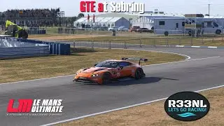 GTE Around Sebring, starting P14, where will i end up?