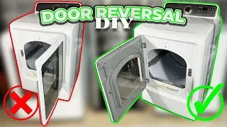 How to Reverse a Dryer Door in 9 Easy Steps - Samsung