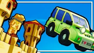 I Threw A Cactus At Some Frogs in This Ridiculous Catapult Simulator