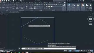 Using Extend in AutoCAD 2020