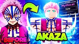 The Type Soul Akaza 1000 Deaths Progression! | Hollow / Arrancar