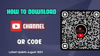 How to download your youtube channel Qr code||Youtube channel qr code kaise download kare