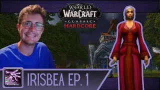 WoW Classic Hardcore Warlock - Irisbea the Human - Episode 1 - Let's Play