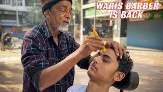 Waris Barber Is BACK With His MOST RELAXING Cosmic Head Massage | ASMR Gautam