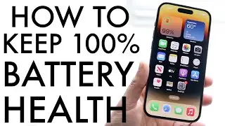 How To Keep Your iPhone Battery Health 100% Forever!