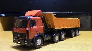 Сборка модели МАЗ 6422 с ПП МАЗ 9506 20 AVD models