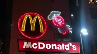 McDonald's Neon Sign (Los Angeles, California)