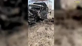 Подорвались на мине,два 300...Война в Украине без прикрас.