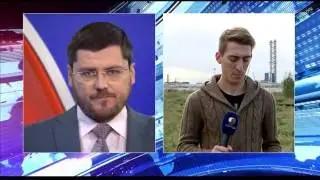 Пожар на омском нефтезаводе