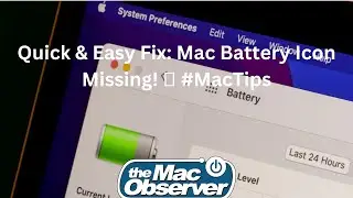 How to Restore the Missing Battery Icon on Your Mac