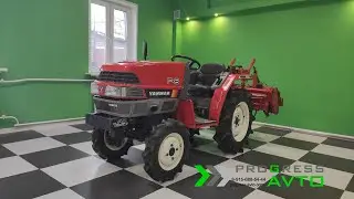 Полный обзор японского минитрактора YANMAR F6 с фрезой в Москве / PROGRESS AVTO / 89315214344