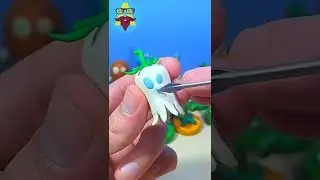 Лепка Призрачный перец - Растения против Зомби | Лепка из пластилина | Plants vs. Zombies | AVIPI