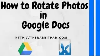 How to Rotate an Image on Google Docs