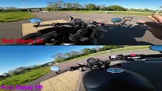 DJI Action 3 + 4: Rocksteady On vs Off, for motorcycle videos