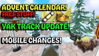 FREE CHRISTMAS STUFF! - Yak Track - Advent Calendar - Rs3 29/11/21