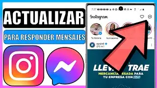 🔴Como actualizar instagram para responder mensajes 2023