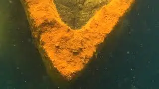 Кладбище кораблей на острове Русский, бухта Труда. Подводная съемка.