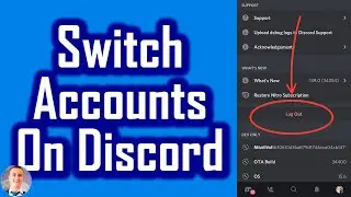 How To Switch Accounts On Discord Mobile! (NEW)