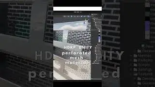 BEST Perforated MESH HDRP Unity You Ever Seen