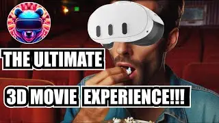 Best Way To Watch REAL 3D Movies On Quest 3! (Not Big Screen!)