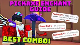 😱 FULL GUIDE FOR THE BEST PICKAXE ENCHANT TO USE FOR ORES 