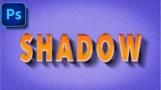 Quick Photoshop Tutorial | Adobe Photoshop Text Shadow effect | Beautiful Long Shadows in Photoshop