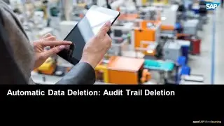 Automatic Data Deletion: Audit Trail Deletion - SAP CPQ