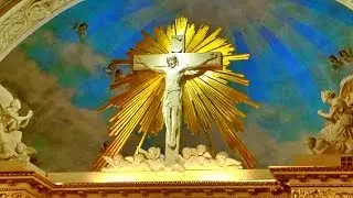 Orthodox Easter celebration in the St. Tatiana Church in Moscow (2018)