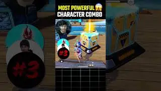 Most Powerful Character Skill Combination for CS Rank 🔥🤫 Free Fire #shorts || FireEyes Gaming