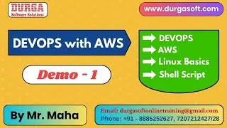 DEVOPS with AWS tutorials || Demo - 1 || by Mr. Maha On 17-06-2024 @6PM IST