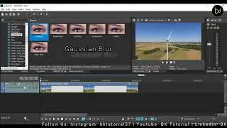 How To Use Blur Effects In Vegas Pro By #BKTutorial