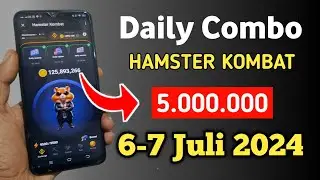 Kombo Harian Hamster Kombat Edisi 7 Juli 2024 || Hamster Kombat Daily Combo Card 5M Coin Today