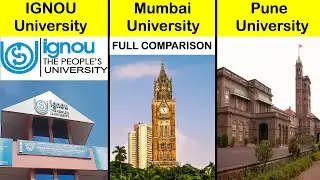 IGNOU University vs University of Mumbai vs Pune university Full Comparison UNBIASED in Hindi