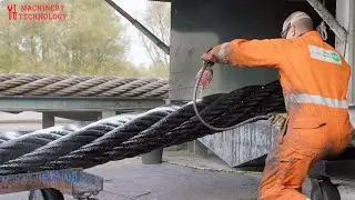 How Giant Wire Rope Are Made. Extremely Impressive Production Process